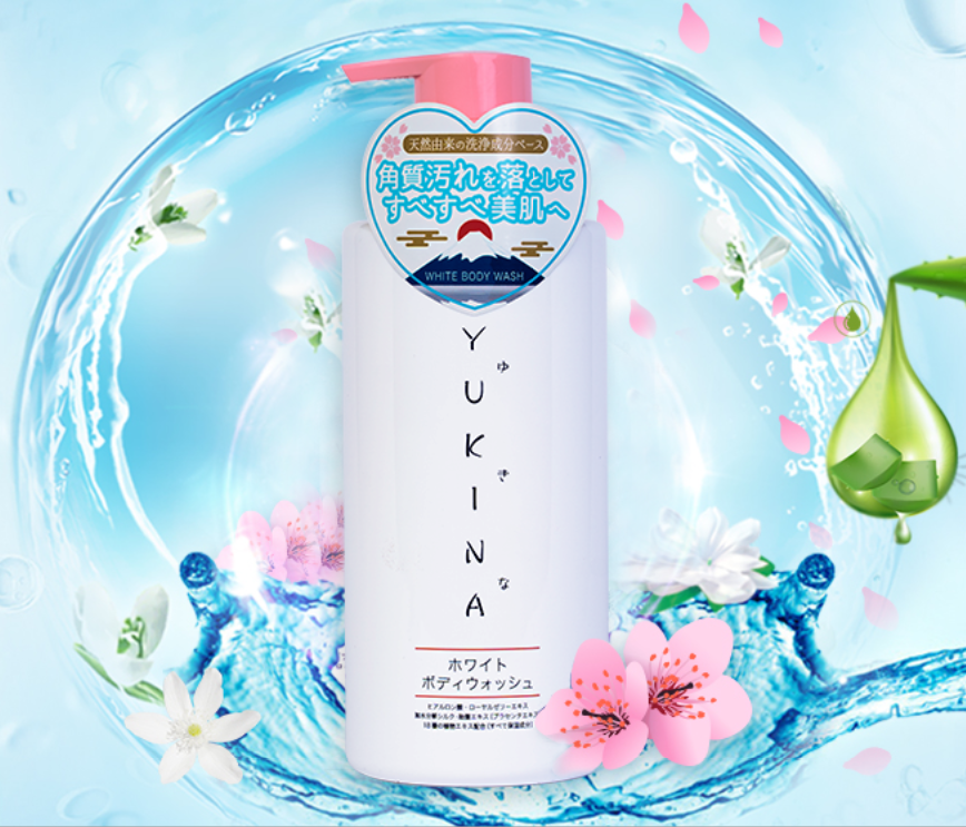 YUKINA WHITE BODY WASH